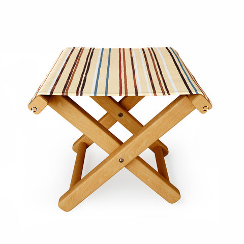 Ninola Design Western Stripes Folding Stool
