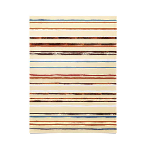 Ninola Design Western Stripes Poster