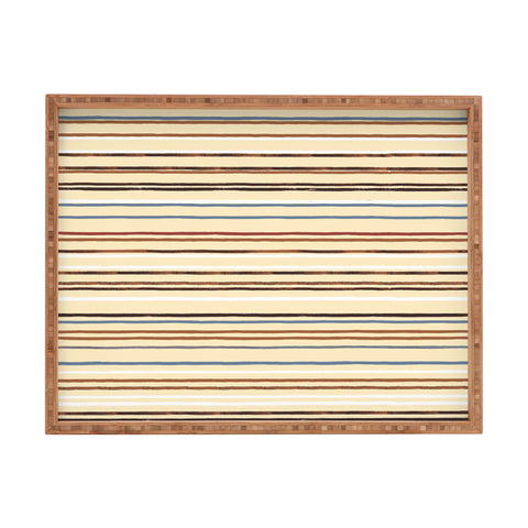 Ninola Design Western Stripes Rectangular Tray