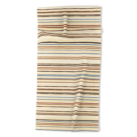 Ninola Design Western Stripes Beach Towel