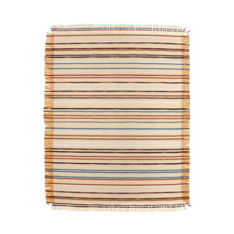 Ninola Design Western Stripes Throw Blanket