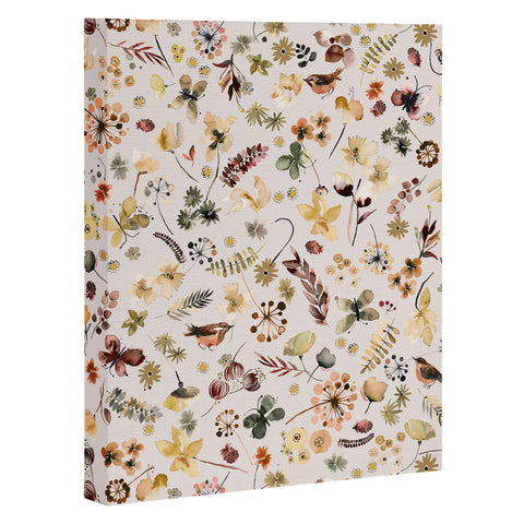Ninola Design Wild nature Countryside Beige Art Canvas