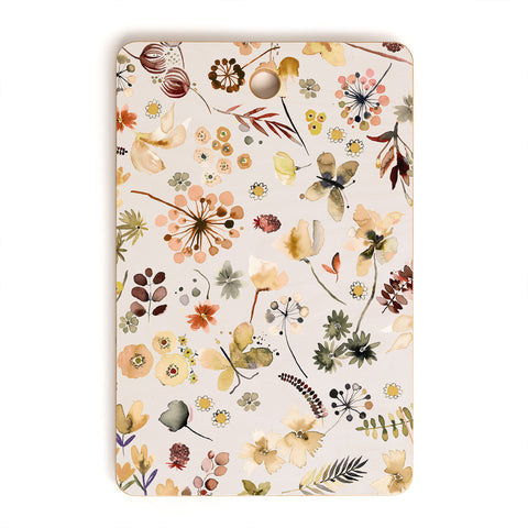 Ninola Design Wild nature Countryside Beige Cutting Board Rectangle