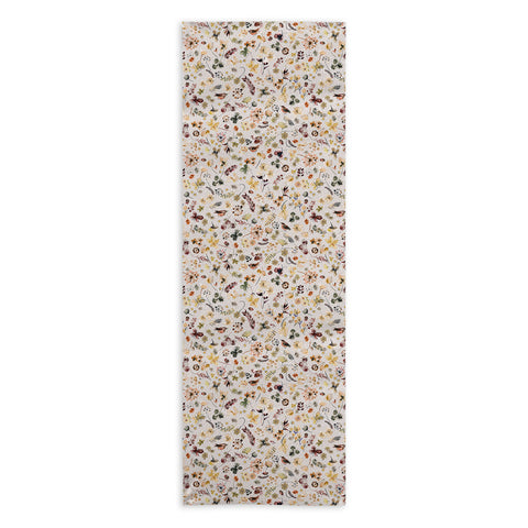 Ninola Design Wild nature Countryside Beige Yoga Towel