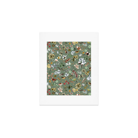 Ninola Design Wild nature Countryside Green Art Print