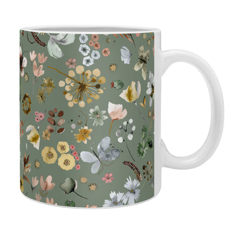 Ninola Design Wild nature Countryside Green Coffee Mug