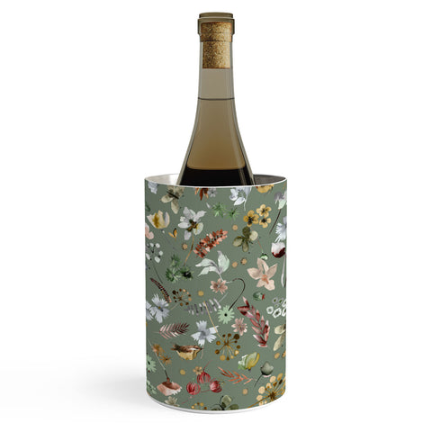 Ninola Design Wild nature Countryside Green Wine Chiller