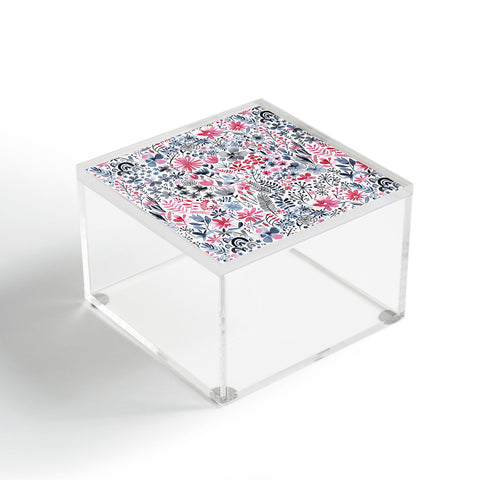 Ninola Design Winter ink flowers Acrylic Box