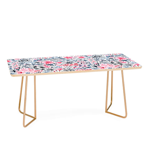 Ninola Design Winter ink flowers Coffee Table