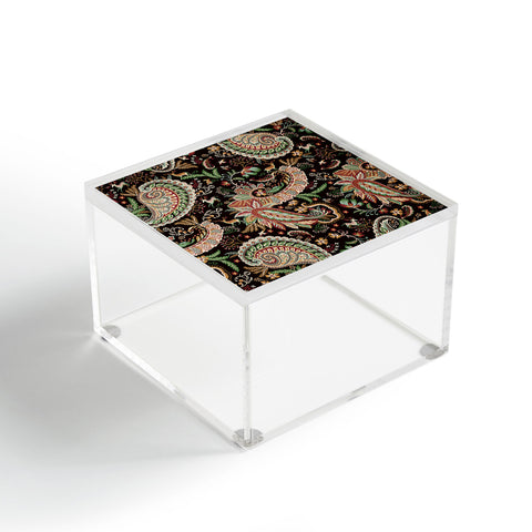 Ninola Design Woodland Paisley Black Acrylic Box