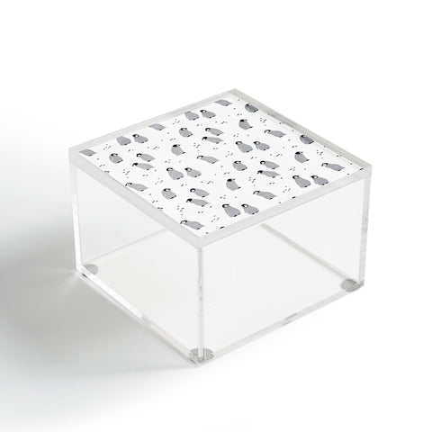 Noristudio Baby Emperor Penguins Acrylic Box