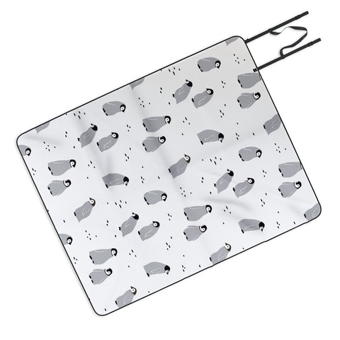 Noristudio Baby Emperor Penguins Picnic Blanket