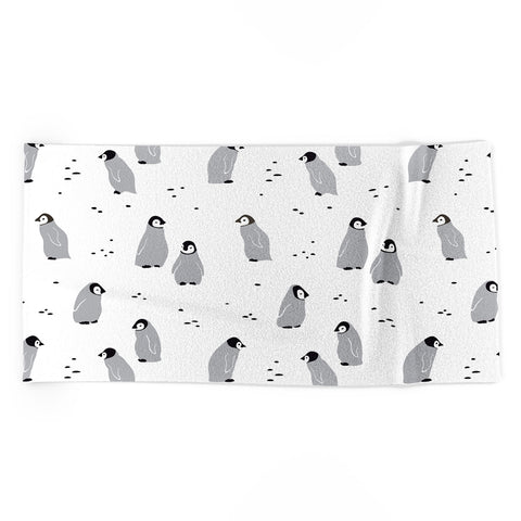 Noristudio Baby Emperor Penguins Beach Towel