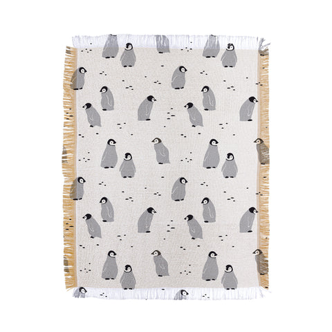 Noristudio Baby Emperor Penguins Throw Blanket