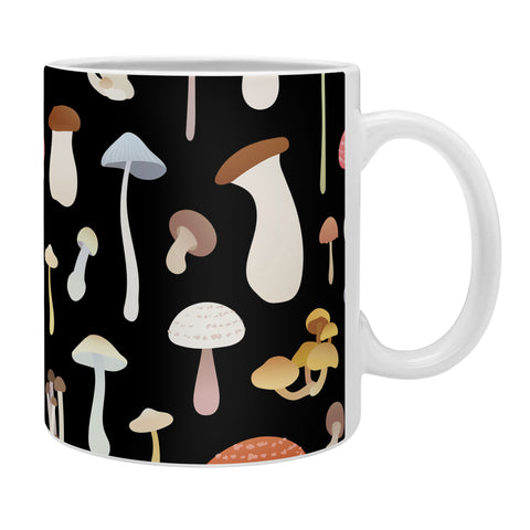 Noristudio Dreamy Mushrooms Pattern Coffee Mug