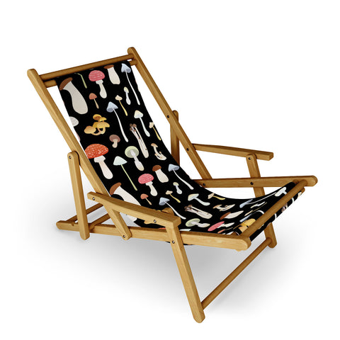 Noristudio Dreamy Mushrooms Pattern Sling Chair