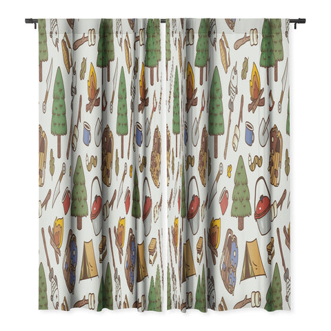 Noristudio Summer Camp Pattern Blackout Non Repeat