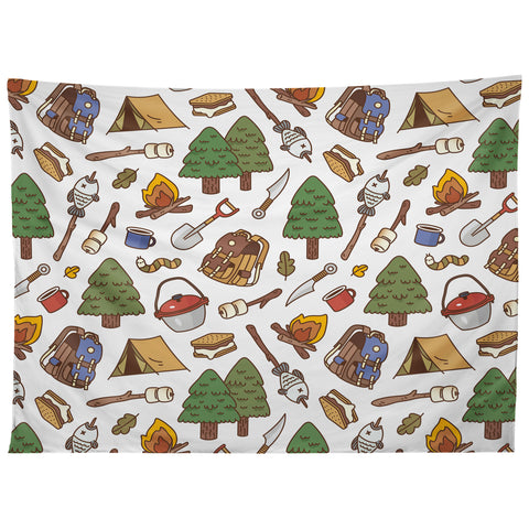 Noristudio Summer Camp Pattern Tapestry