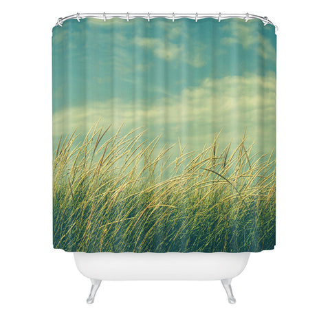 Olivia St Claire Beach Walk Shower Curtain