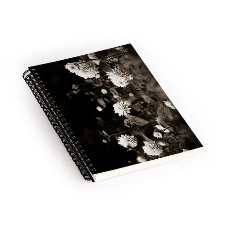Olivia St Claire Black Dahlia Spiral Notebook