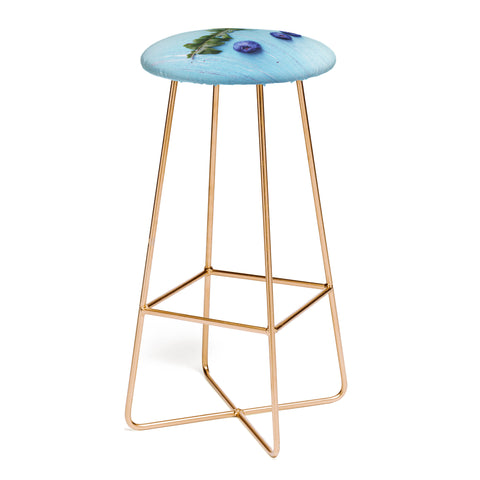 Olivia St Claire Blueberries and Fern Bar Stool
