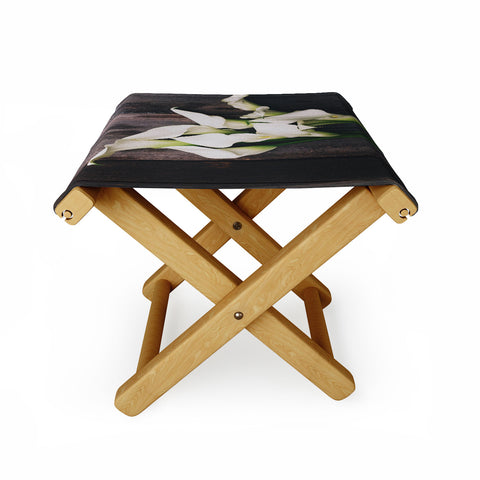 Olivia St Claire Calla Lilies Folding Stool