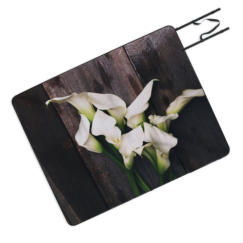 Olivia St Claire Calla Lilies Picnic Blanket