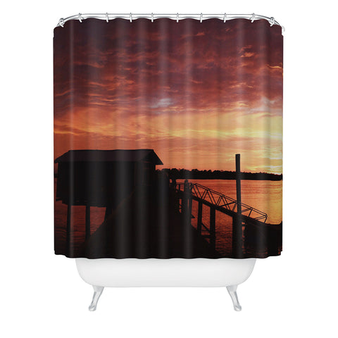 Olivia St Claire Closure Shower Curtain