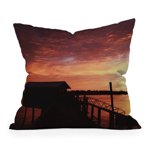 Olivia St Claire Closure Throw Pillow