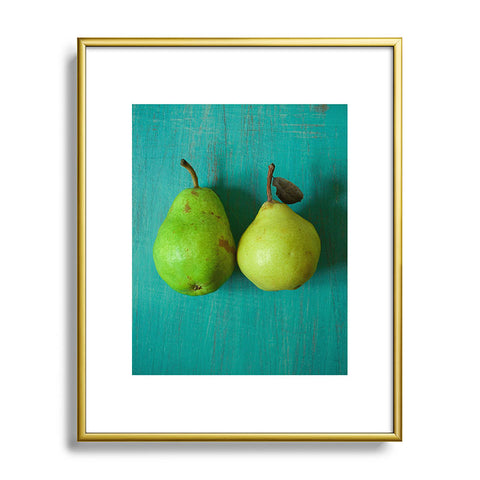 Olivia St Claire Cute Couple Metal Framed Art Print