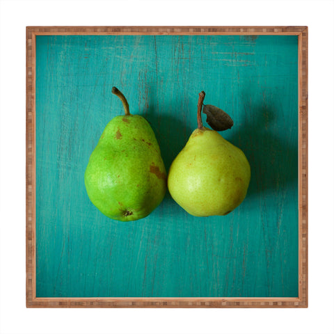 Olivia St Claire Cute Couple Square Tray