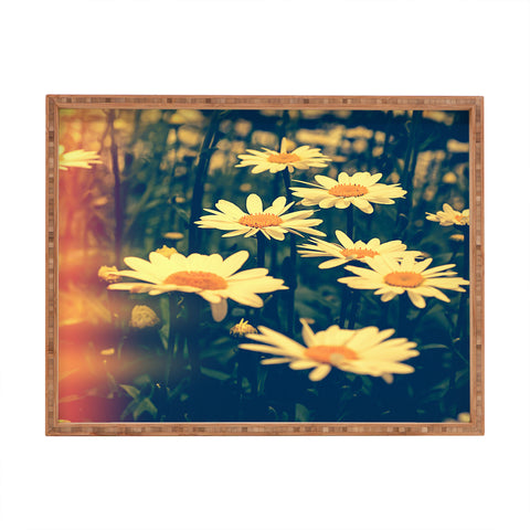 Olivia St Claire Daisies Rectangular Tray