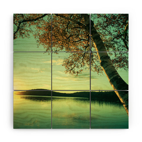 Olivia St Claire Dusk Wood Wall Mural