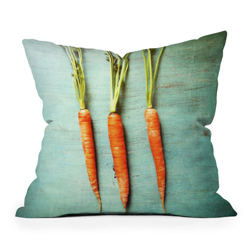 Olivia St Claire Eat Your Vegetables Throw Pillow