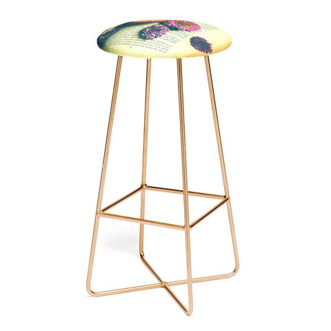 Olivia St Claire Flowers on a Page Bar Stool