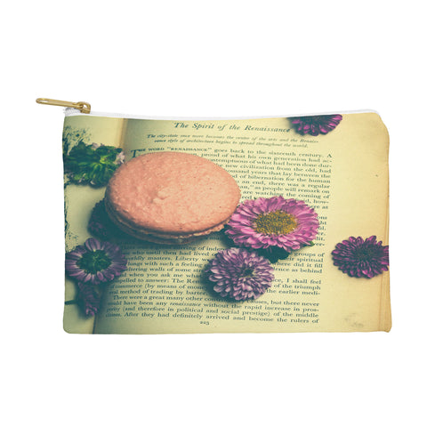 Olivia St Claire Flowers on a Page Pouch