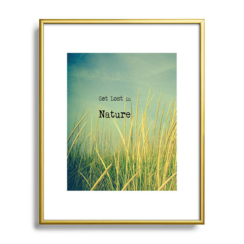 Olivia St Claire Get Lost in Nature Metal Framed Art Print