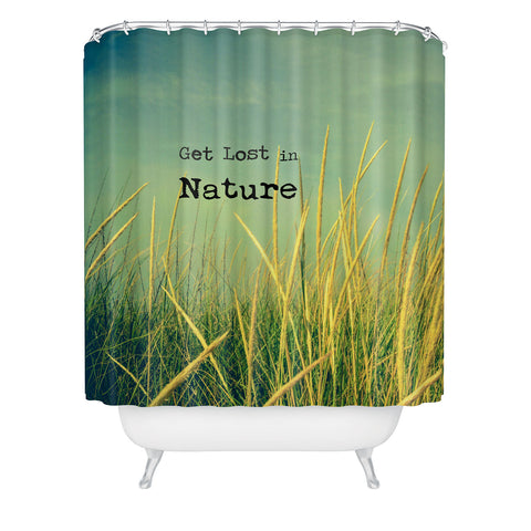 Olivia St Claire Get Lost in Nature Shower Curtain