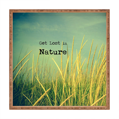 Olivia St Claire Get Lost in Nature Square Tray