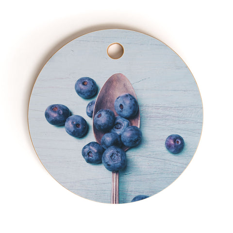 Olivia St Claire Goodness Overflows Cutting Board Round