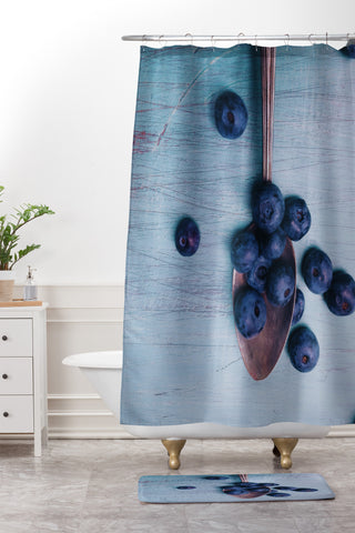 Olivia St Claire Goodness Overflows Shower Curtain And Mat