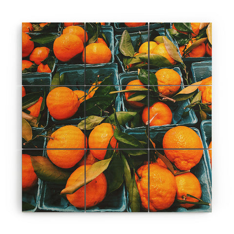 Olivia St Claire Greengrocer Wood Wall Mural