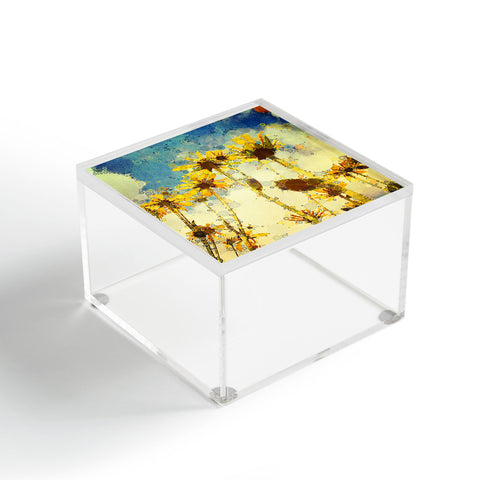 Olivia St Claire Happy Yellow Flowers Acrylic Box