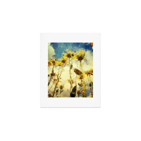 Olivia St Claire Happy Yellow Flowers Art Print