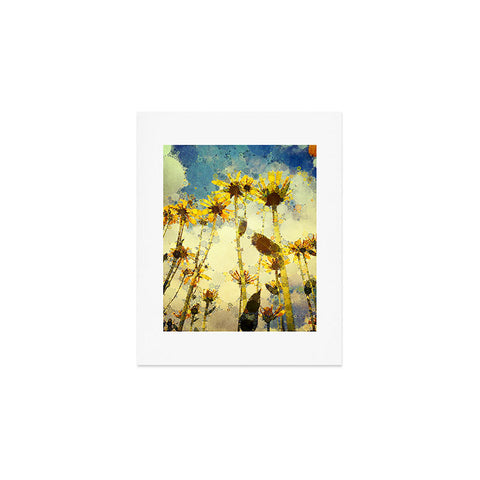 Olivia St Claire Happy Yellow Flowers Art Print