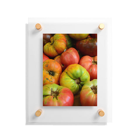 Olivia St Claire Heirloom Tomatoes Floating Acrylic Print