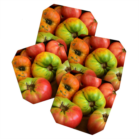 Olivia St Claire Heirloom Tomatoes Coaster Set