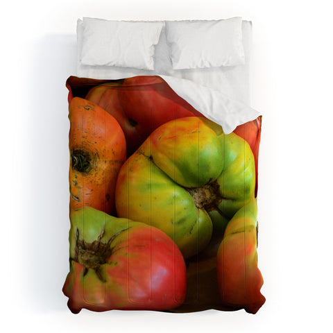 Olivia St Claire Heirloom Tomatoes Comforter
