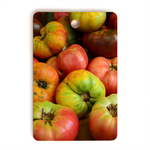 Olivia St Claire Heirloom Tomatoes Cutting Board Rectangle