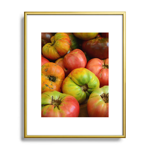 Olivia St Claire Heirloom Tomatoes Metal Framed Art Print